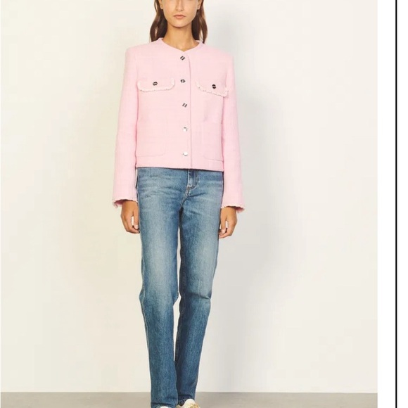 Sandro Diana Tweed blazer - Picture 4 of 5